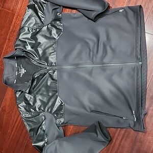 Nike Black Therma-Fit Tennis Full Zip Soft Shell Jacket Size XL